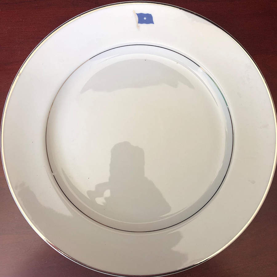 Star Flag Army Series Dinner Plate by Sone-1