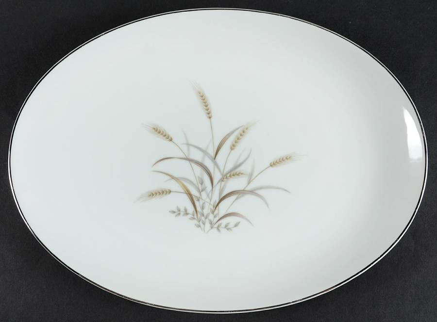 West Wind 12" Oval Serving Platter by Sone-1