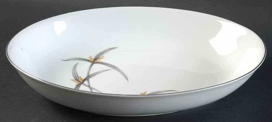 Wheat Leaf 9" Oval Vegetable Bowl by Sone-1