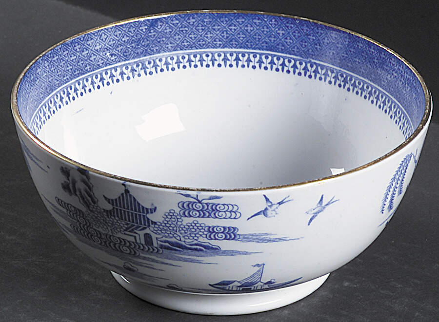 1327 Cranberry Bowl by Spode-1