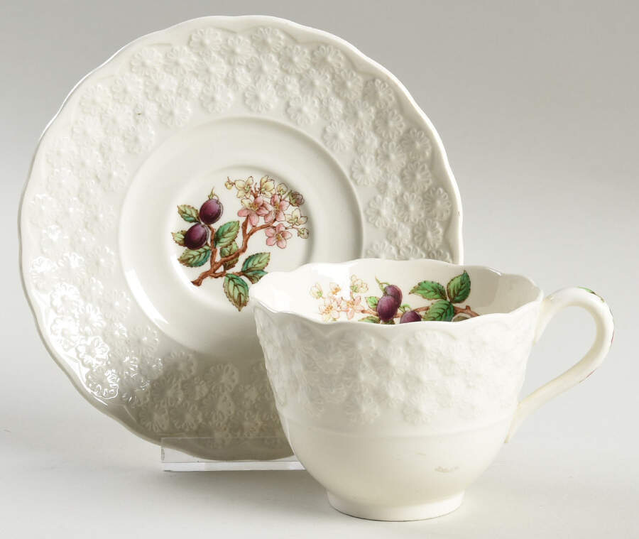 2-2692 Footed Cup & Saucer Set by Spode-1