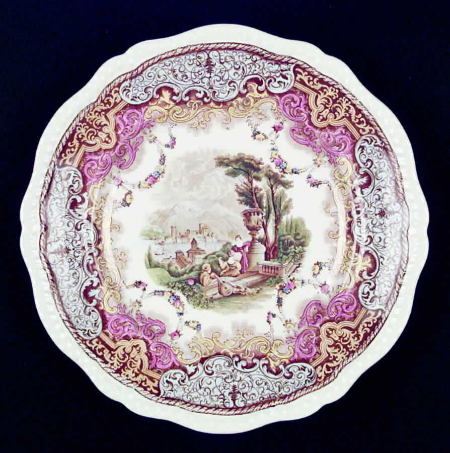 Continental Views Dinner Plate by Spode-1