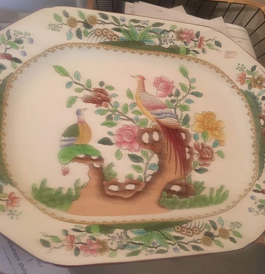 2-5660 21" Oval Serving Platter by Spode-1