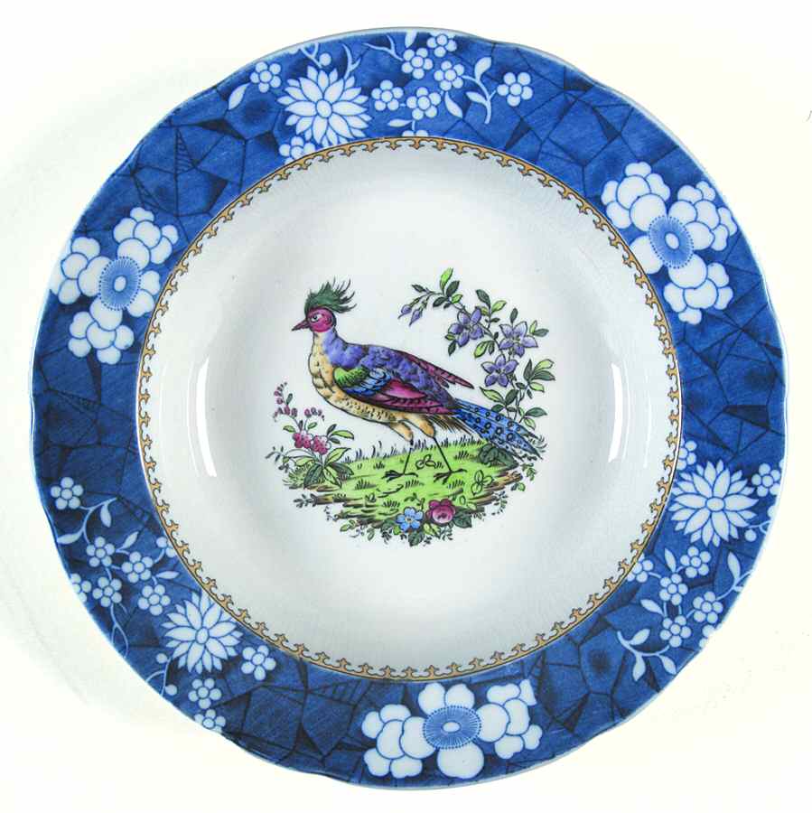 2-6657 Large Rim Soup Bowl by Spode-1