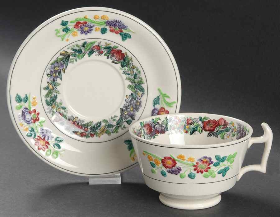 2-6915 Footed Cup & Saucer Set by Spode-1