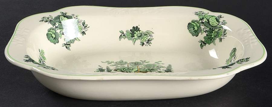 2-7159 10" Oval Vegetable Bowl by Spode-1