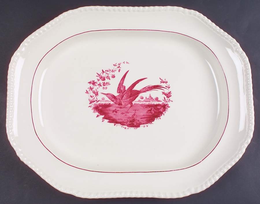 2-8223 17" Oval Serving Platter by Spode-1