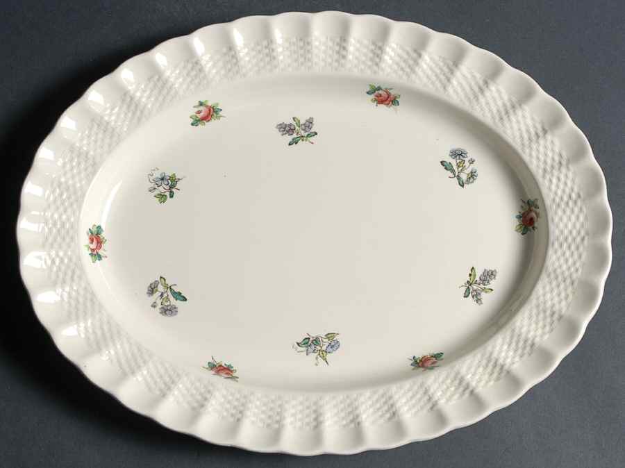 2-7887 13" Oval Serving Platter by Spode-1
