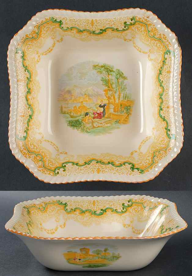 2-8304 9" Square Vegetable Bowl by Spode-1