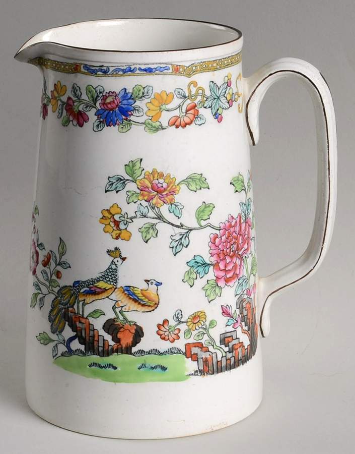 Spode's Peacock (Scalloped) 40 Oz Jug by Spode-1