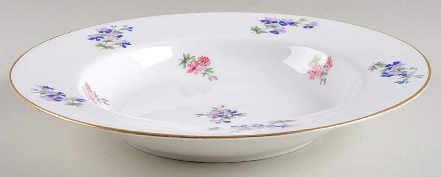 4687 Large Rim Soup Bowl by Spode-1