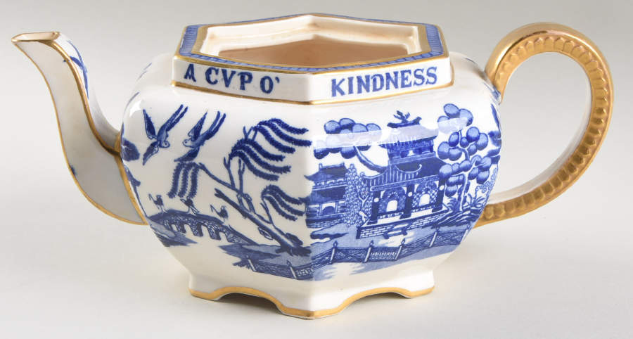 8669 Teapot No Lid by Spode-1