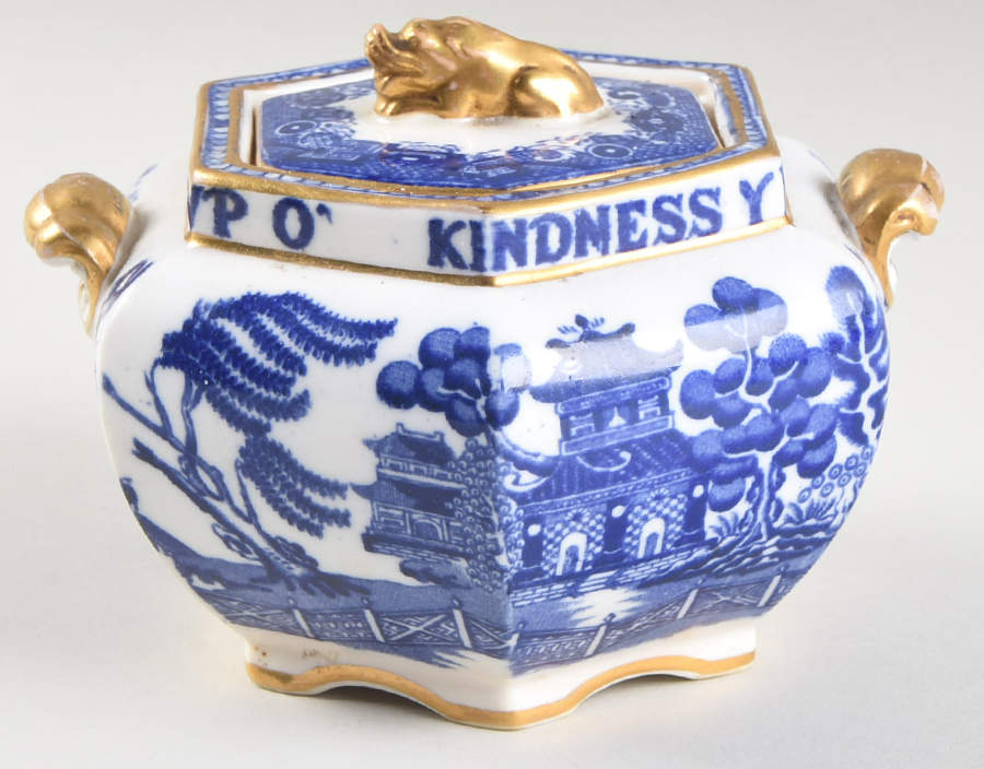 8669 Sugar Bowl & Lid by Spode-1