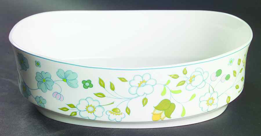 Afton 8" Oval Vegetable Bowl by Spode-1