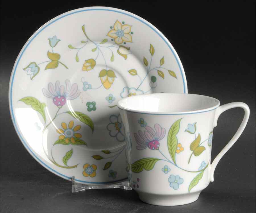 Afton Flat Cup & Saucer Set by Spode-1