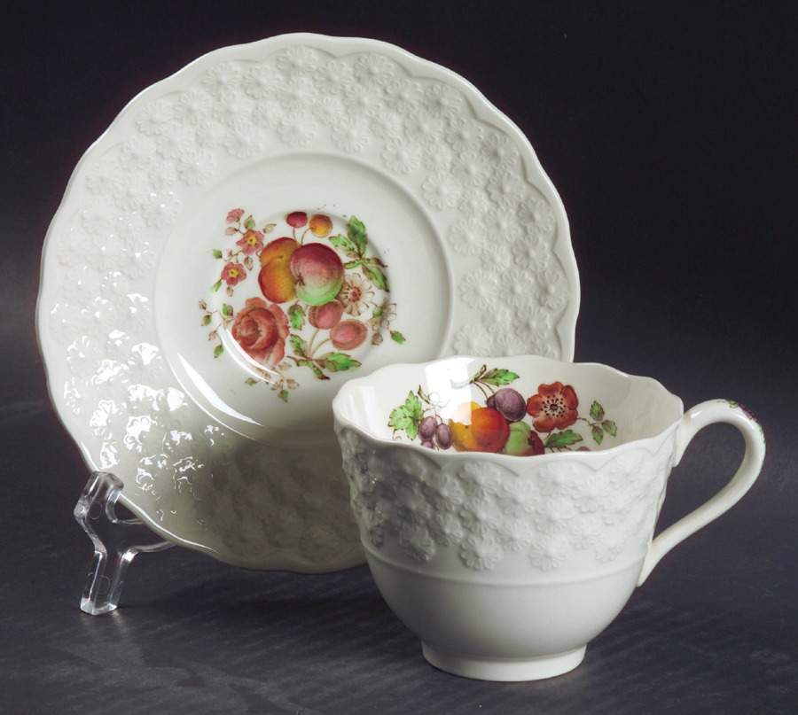 Alden Footed Cup & Saucer Set by Spode-1
