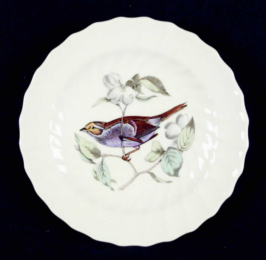 American Birds Bread & Butter Plate by Spode-1