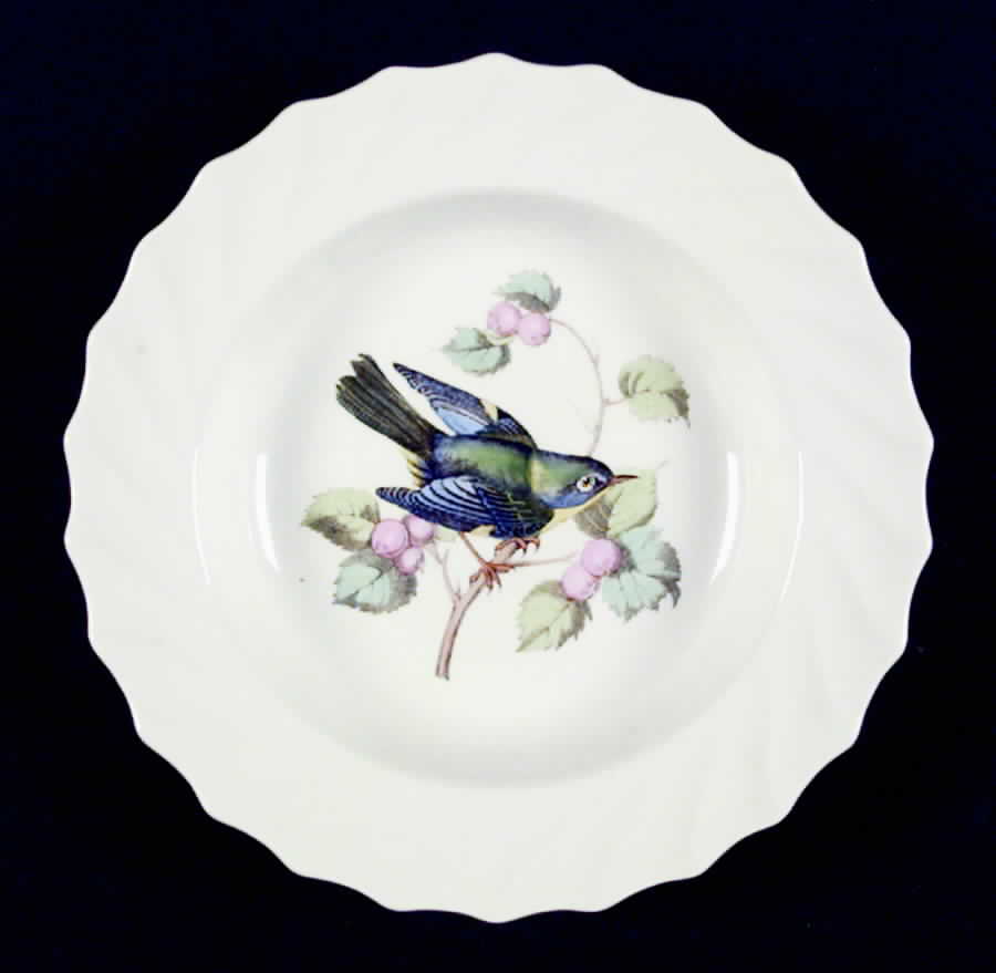 American Birds Rim Soup Bowl by Spode-1
