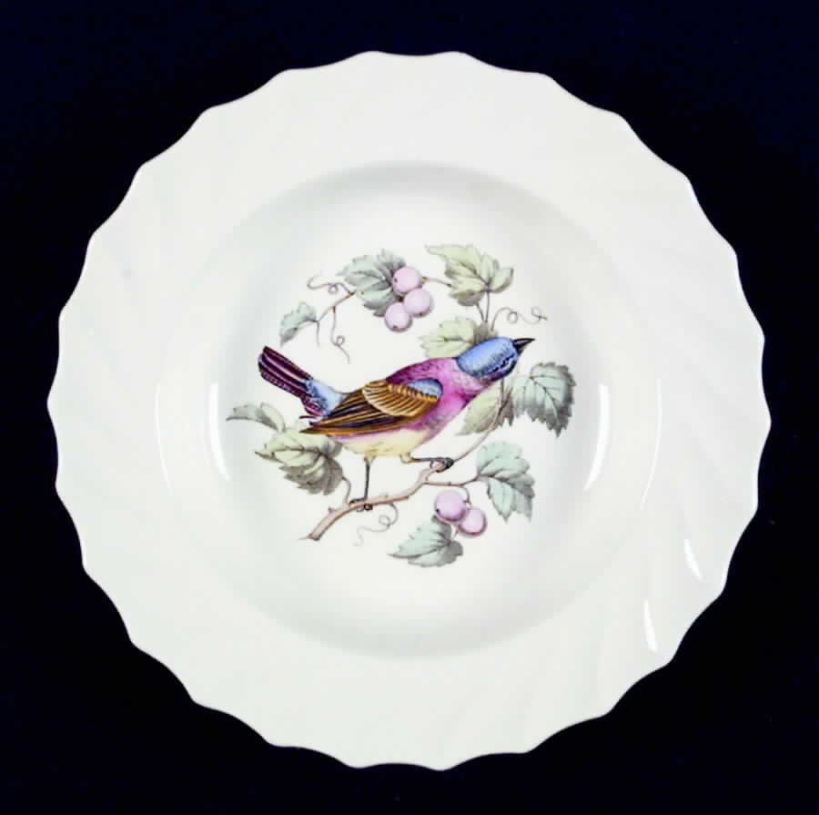 American Birds Rim Soup Bowl by Spode-1