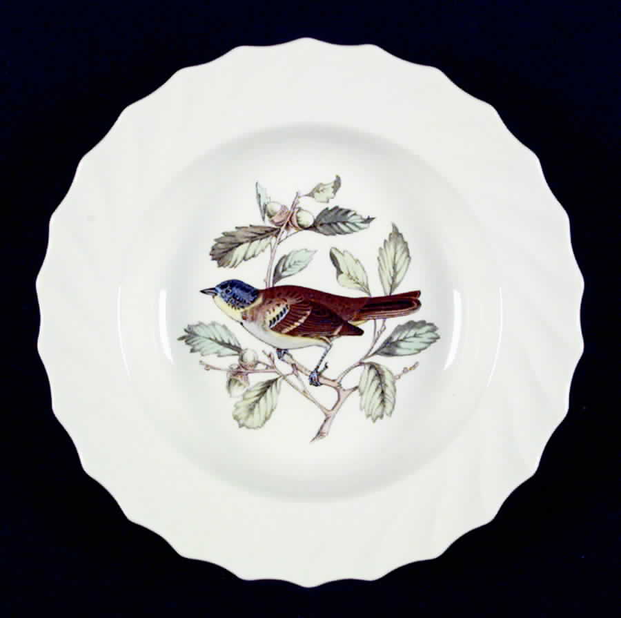 American Birds Rim Soup Bowl by Spode-1