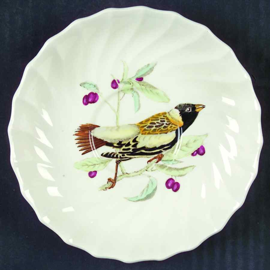 American Birds Saucer for Flat Cup by Spode-1