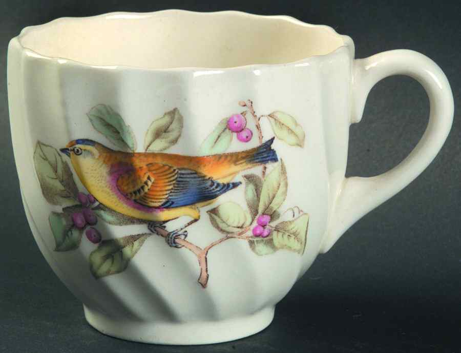 American Birds Flat Cup by Spode-1