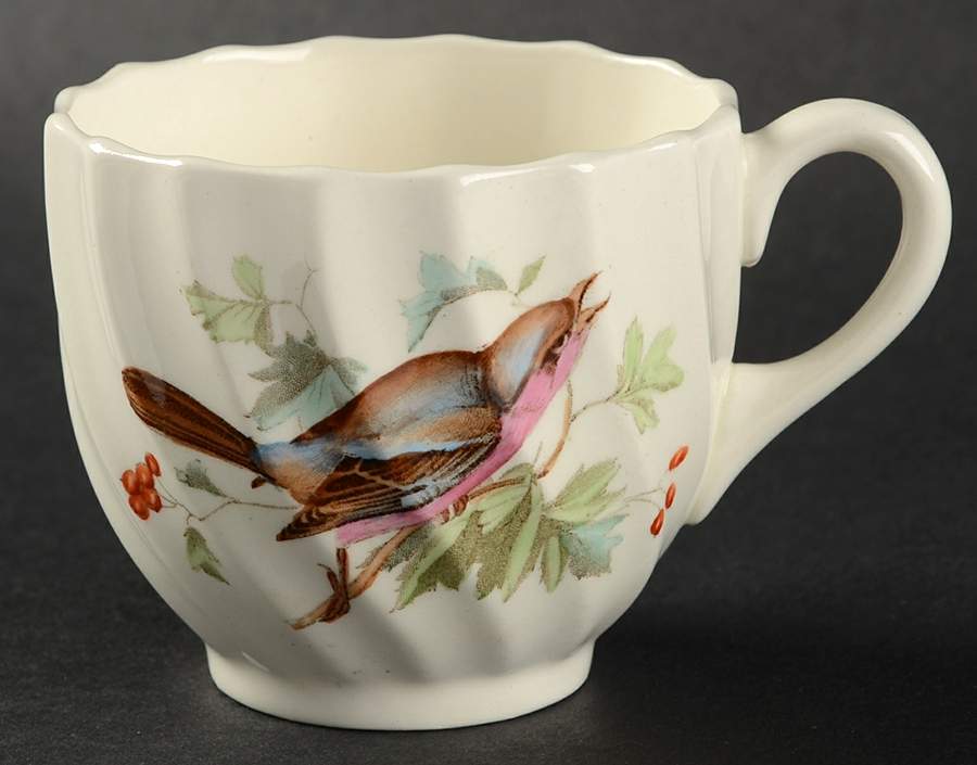 American Birds Flat Cup by Spode-1