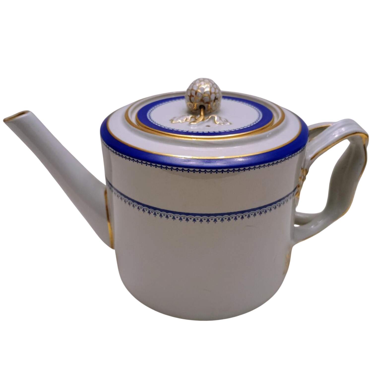 Amherst Blue Teapot & Lid by Spode-1
