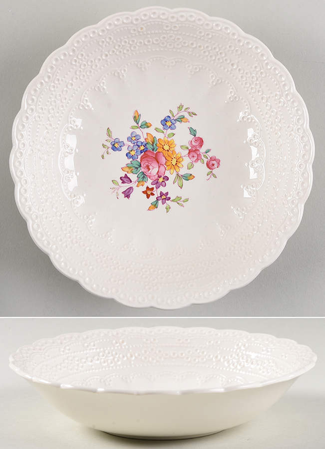 Ann Hathaway (Jewel) Coupe Cereal Bowl by Spode-1