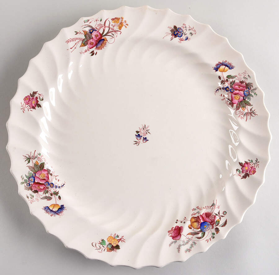 Antoinette 15" Chop Plate (Round Platter) by Spode-1