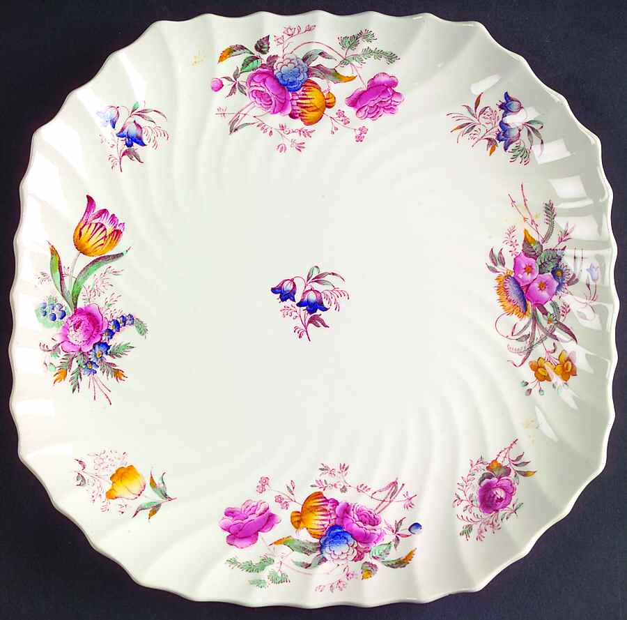 Antoinette Square Luncheon Plate by Spode-1