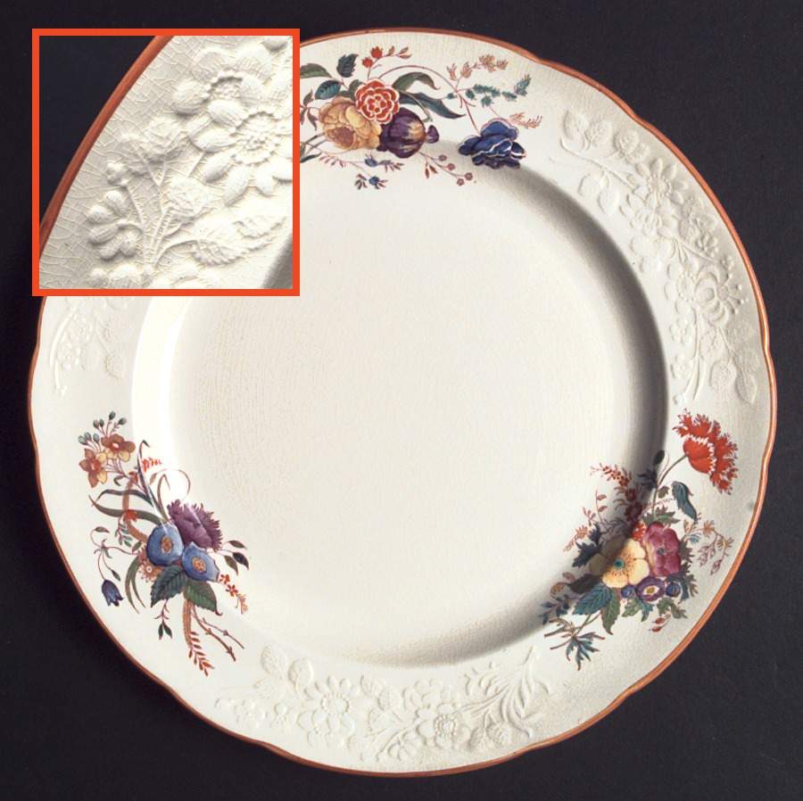 Antoinette Dinner Plate by Spode-1