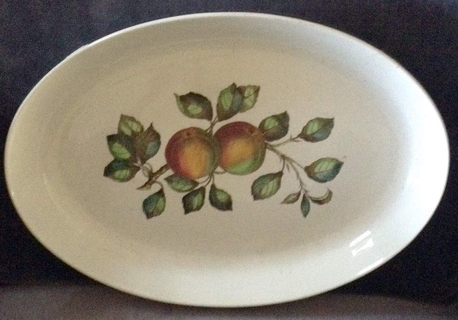 Apple 13" Oval Baker by Spode-1