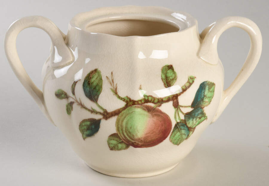 Apple Sugar Bowl No Lid by Spode-1
