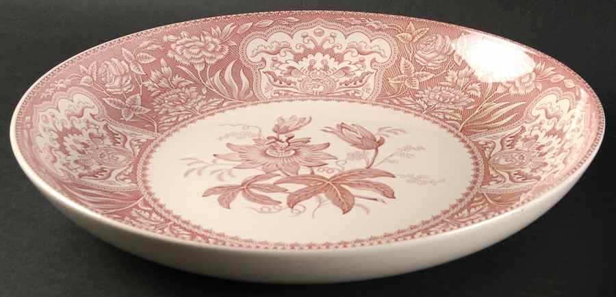 Archive Collection Cranberry 11" Pasta Serving Bowl by Spode-1