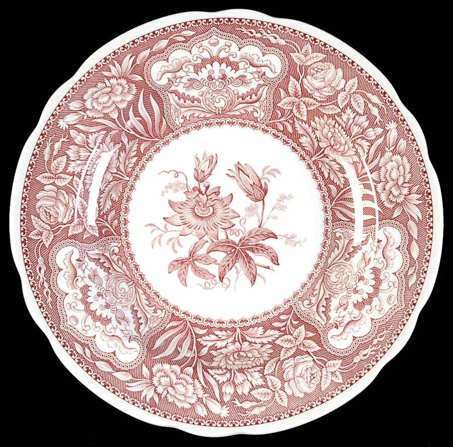 Archive Collection Cranberry Luncheon Plate by Spode-1