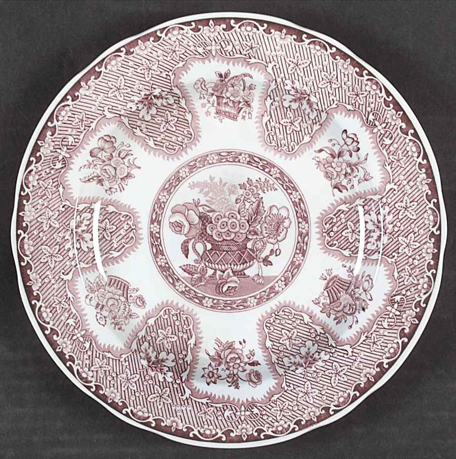 Archive Collection Cranberry Luncheon Plate by Spode-1