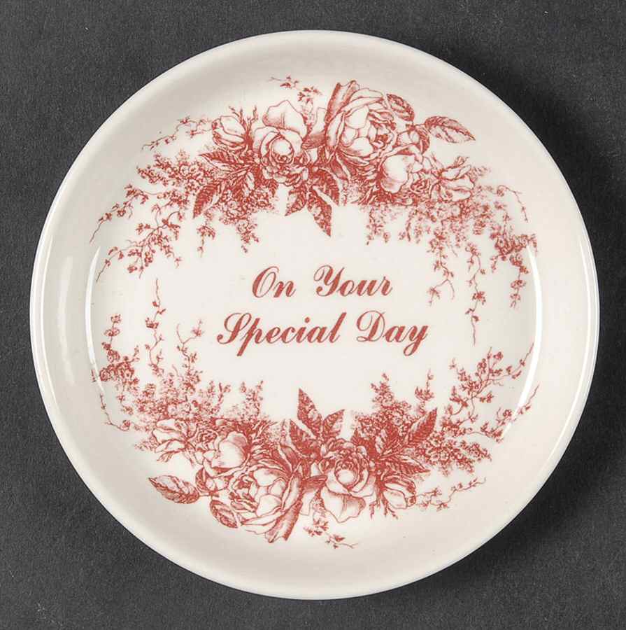 Archive Collection Cranberry Coaster by Spode-1