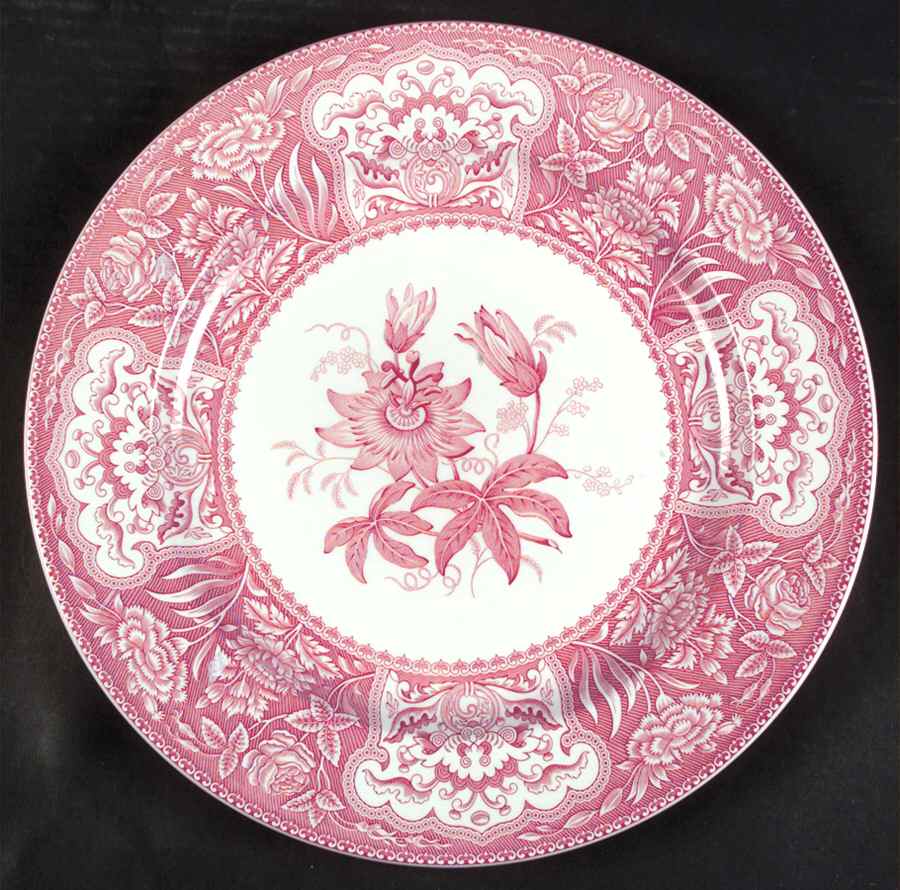 Archive Collection Cranberry Service Plate (Charger) by Spode-1