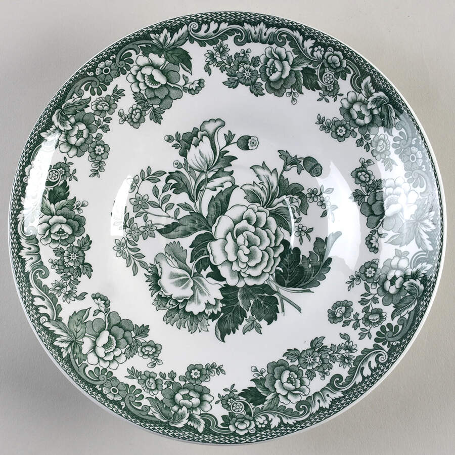 Archive Collection Green Saucer for Jumbo Cup by Spode-1