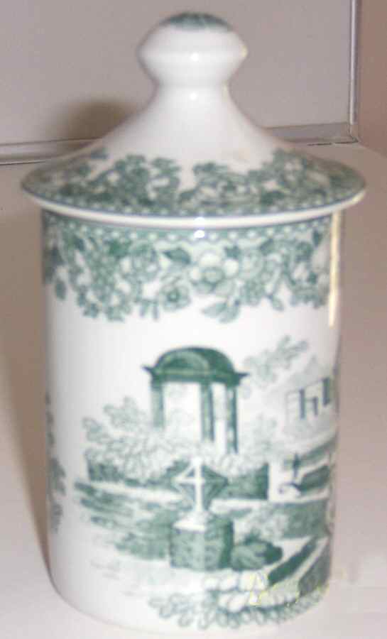 Archive Collection Green Spice Jar Set Individual Jar & Lid by Spode-1