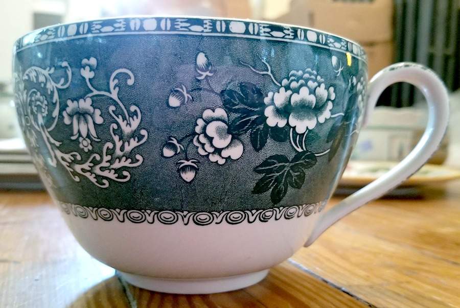 Archive Collection Green Jumbo Cup by Spode-1