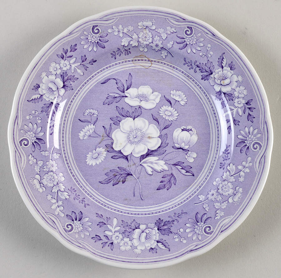 Archive Collection Lilac Salad Plate by Spode-1