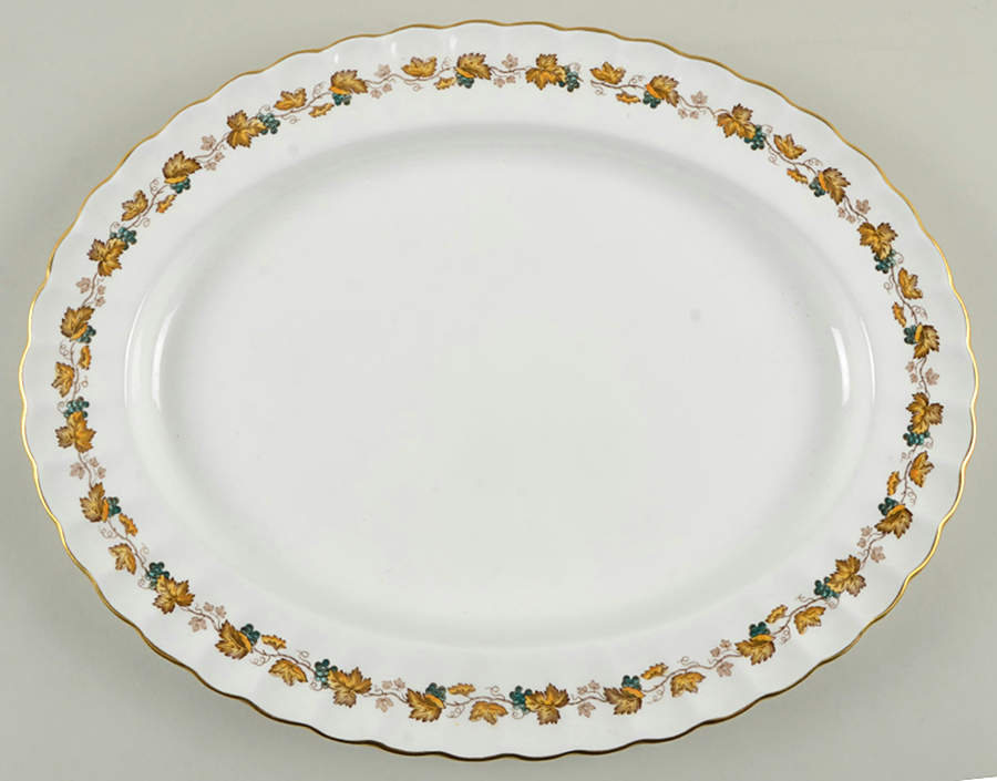 Ardsley 14" Oval Serving Platter by Spode-1