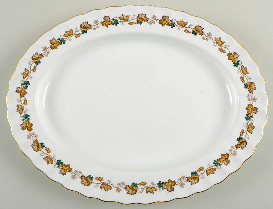 Ardsley 12" Oval Serving Platter by Spode-1