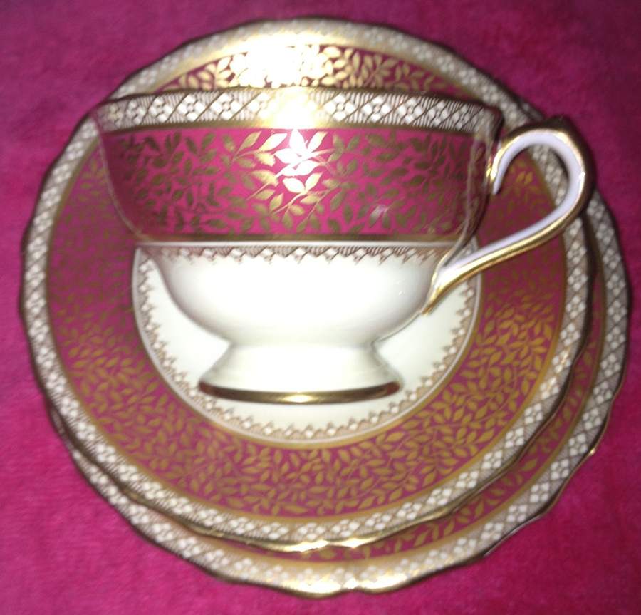 Arundel Footed Cup & Saucer Set by Spode-1