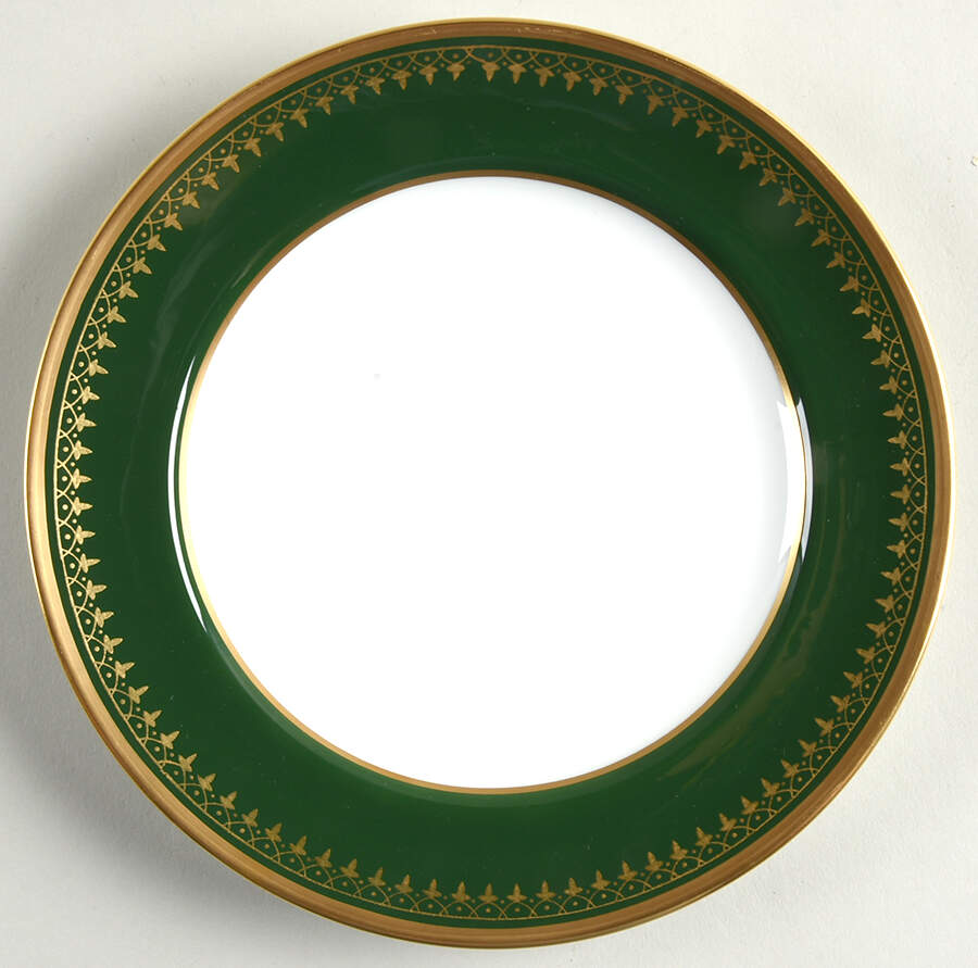Ashdown Leather Green Salad Plate by Spode-1