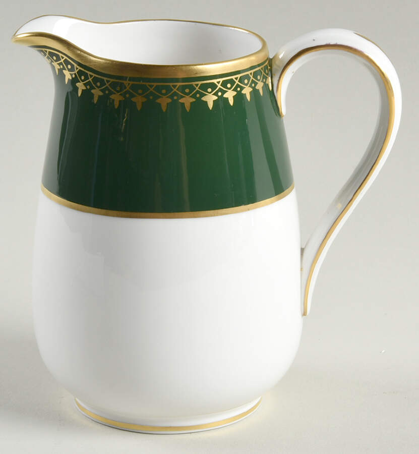 Ashdown Leather Green Creamer by Spode-1