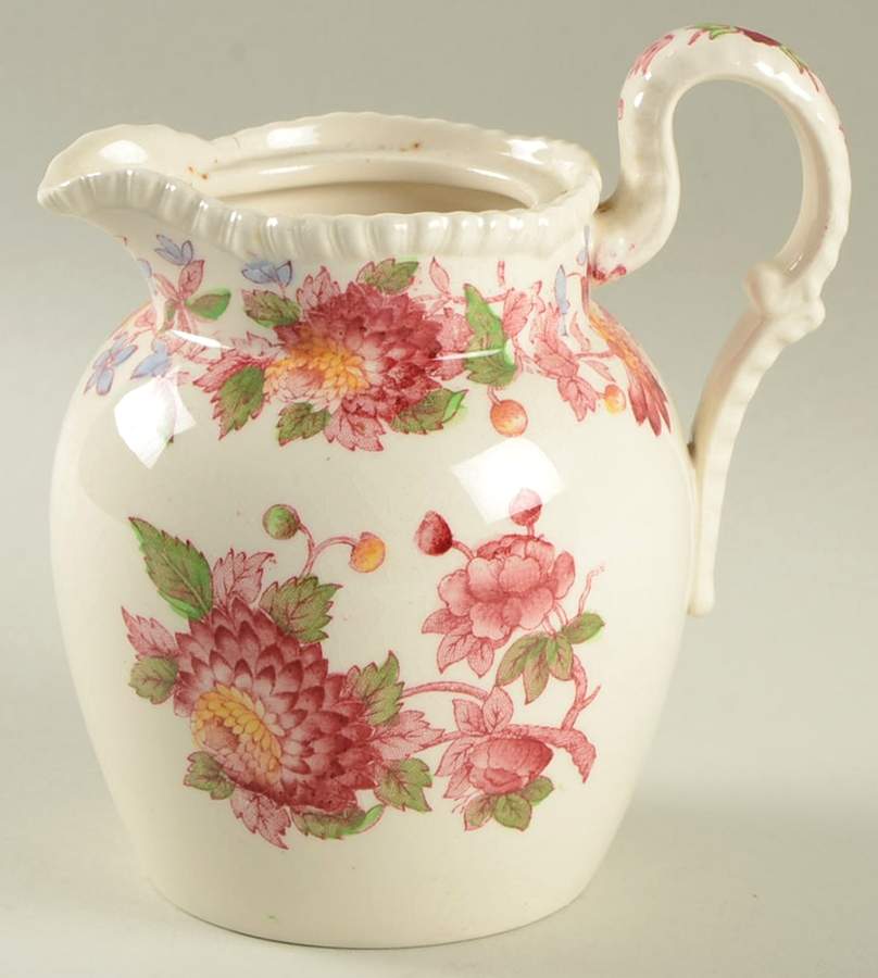 Aster Red (Gadroon) Large Syrup No Lid by Spode-1