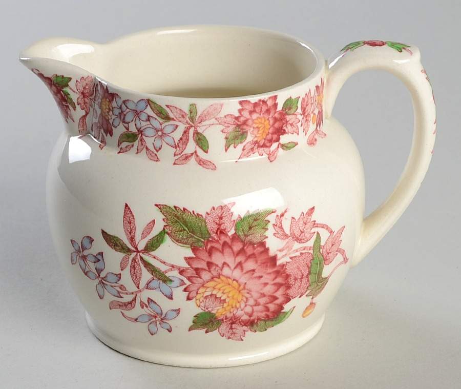 Aster Red (Gadroon) 12 Oz Jug by Spode-1